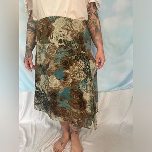 Plus size Y2K skirt